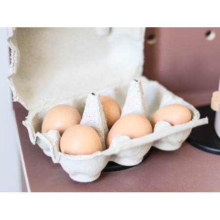 Acheter Boite d'œufs - jouet en bois pour dinette - 5,99 € en ligne sur La Petite Epicerie - Loisirs créatifs