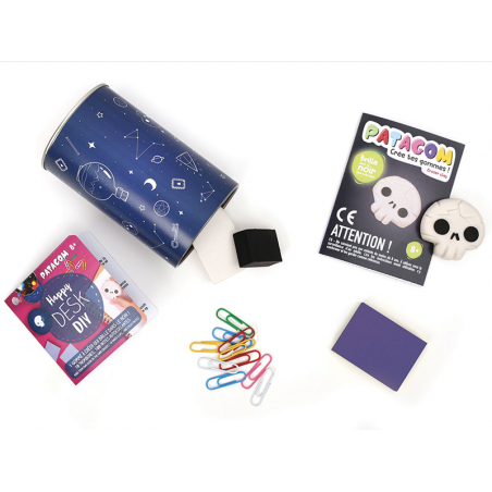 Acheter Kit création gomme Patagom - Tete de mort - 9,99 € en ligne sur La Petite Epicerie - Loisirs créatifs