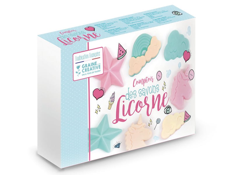 Acheter Coffret fabrique tes savons Licorne - 19,90 € en ligne sur La Petite Epicerie - Loisirs créatifs