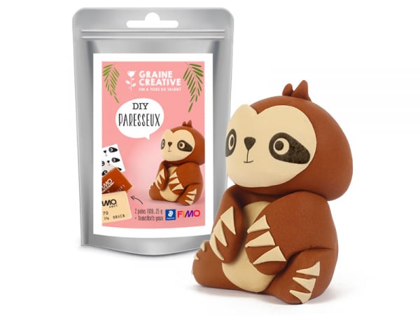 Acheter Mini Kit FIMO - Le Paresseux - 6,99 € en ligne sur La Petite Epicerie - Loisirs créatifs