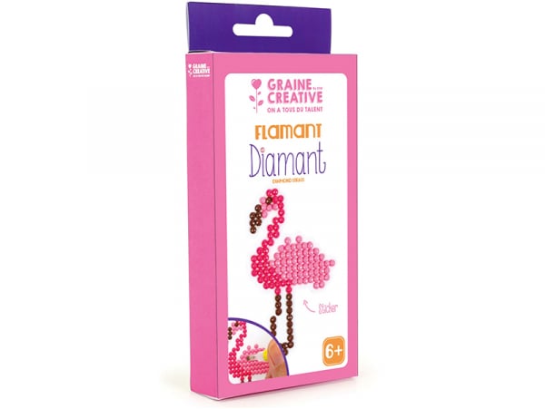 Acheter Kit Diamant mosaïque - Flamant rose - 2,05 € en ligne sur La Petite Epicerie - Loisirs créatifs