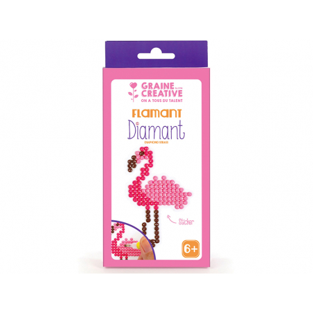 Acheter Kit Diamant mosaïque - Flamant rose - 3,99 € en ligne sur La Petite Epicerie - Loisirs créatifs