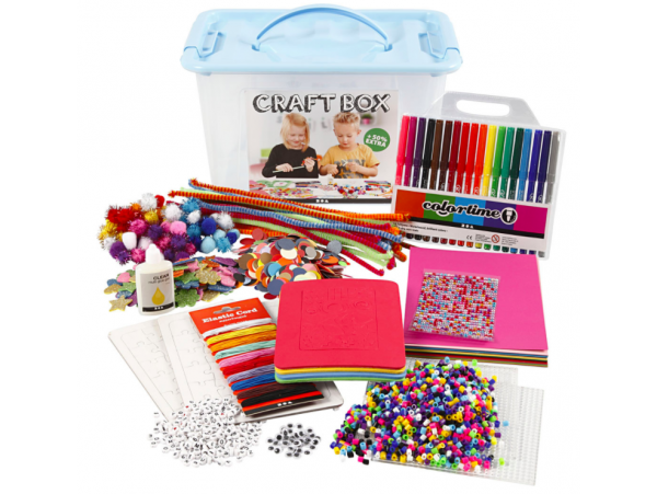 Acheter Enorme boîte de bricolage box kids - activités créatives pour enfants - 39,99 € en ligne sur La Petite Epicerie - Loi...