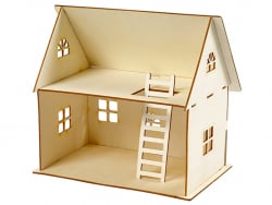 Acheter Kit de construction d'une maison de poupée - 9,99 € en ligne sur La Petite Epicerie - Loisirs créatifs