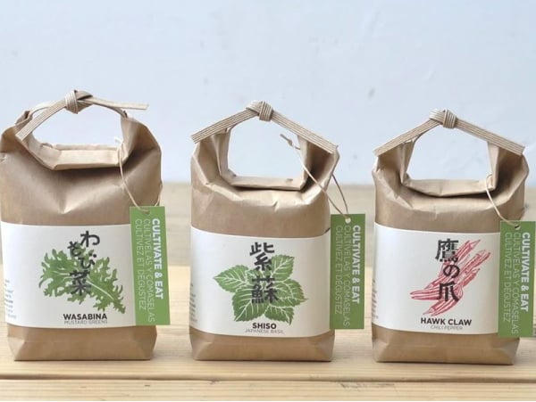 Acheter Kit "Cultivez et mangez" - shiso / pérille - Petit sac japonais pour faire pousser une plante - 9,99 € en ligne sur L...