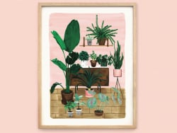 Acheter Affiche aquarelle - Living room - 18 x 24 cm - ATWS - 11,99 € en ligne sur La Petite Epicerie - Loisirs créatifs
