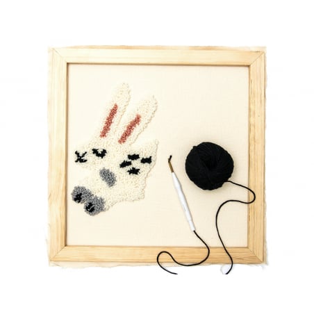Acheter Cadre en bois 45 x 45 cm spécial punch needle - 9,99 € en ligne sur La Petite Epicerie - Loisirs créatifs