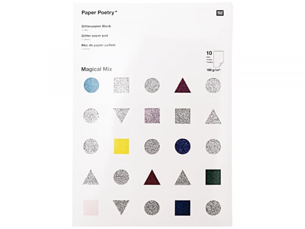 Acheter Bloc de papier à paillettes A4 - couleurs vives - 10,99 € en ligne sur La Petite Epicerie - Loisirs créatifs