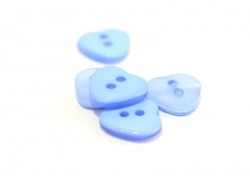 Acheter Bouton plastique - Coeur nacré bleu layette 12x11mm - 0,39 € en ligne sur La Petite Epicerie - Loisirs créatifs