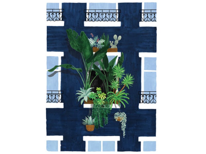 Acheter Affiche aquarelle - Mon joli balcon - 50 x 70 cm - ATWS - 44,99 € en ligne sur La Petite Epicerie - Loisirs créatifs