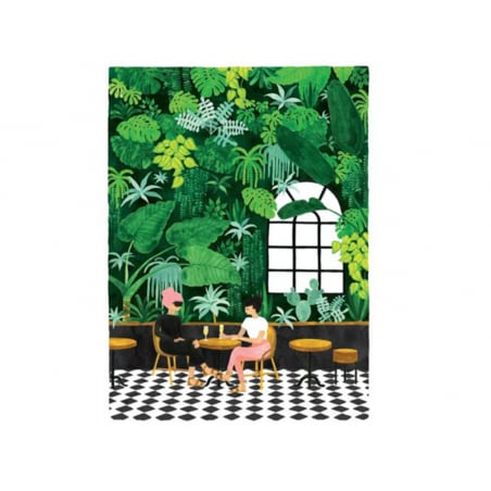 Acheter Affiche aquarelle - Café en terrasse - 50 x 70 cm - ATWS - 44,99 € en ligne sur La Petite Epicerie - Loisirs créatifs
