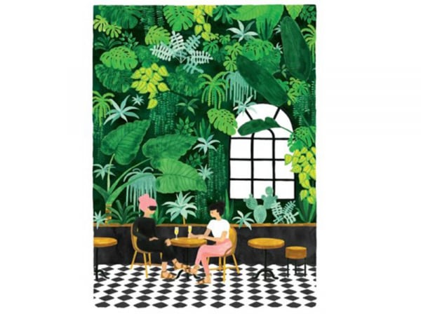 Acheter Affiche aquarelle - Café en terrasse - 29,7 x 39,7 cm - ATWS - 23,99 € en ligne sur La Petite Epicerie - Loisirs créa...