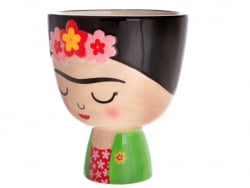 Acheter Grand pot à plante Frida Kahlo - 14,99 € en ligne sur La Petite Epicerie - Loisirs créatifs