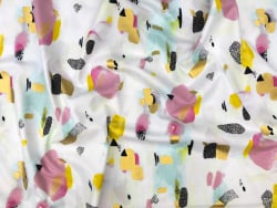 Acheter Tissu coton Piet en Kees - Pink Metallic - 2,15 € en ligne sur La Petite Epicerie - Loisirs créatifs