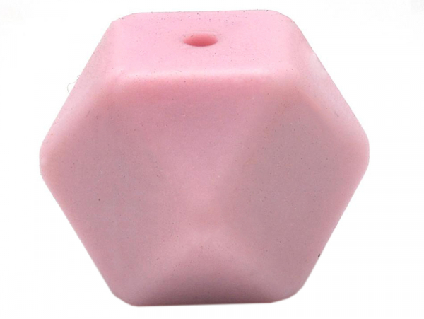 Acheter Lot de 3 perles géométriques de 14 mm en silicone - Rose clair - 2,99 € en ligne sur La Petite Epicerie - Loisirs cré...