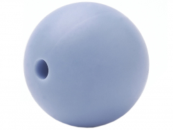 Acheter Lot de 5 perles rondes de 12 mm en silicone - Bleu acier clair - 2,99 € en ligne sur La Petite Epicerie - Loisirs cré...
