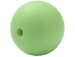 Acheter Lot de 5 perles rondes de 12 mm en silicone - Vert prairie - 2,99 € en ligne sur La Petite Epicerie - Loisirs créatifs