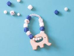 Acheter Lot de 3 perles géométriques de 14 mm en silicone - Bleuet - 2,99 € en ligne sur La Petite Epicerie - Loisirs créatifs