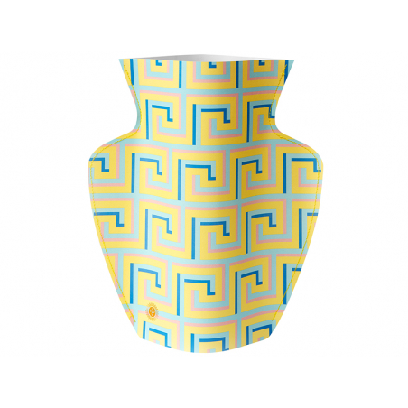 Acheter Grand vase en papier Octaevo - Icarus jaune - 22,99 € en ligne sur La Petite Epicerie - Loisirs créatifs
