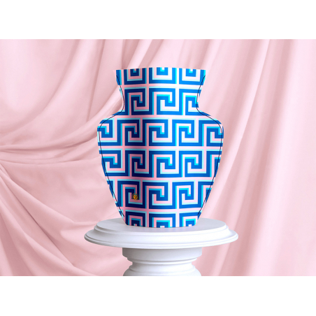 Acheter Grand vase en papier Octaevo - Icarus bleu - 22,99 € en ligne sur La Petite Epicerie - Loisirs créatifs