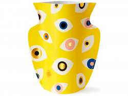 Acheter Petit vase en papier Octaevo - Nazar jaune - 13,99 € en ligne sur La Petite Epicerie - Loisirs créatifs