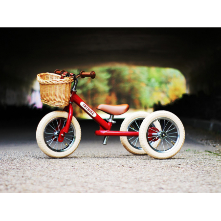 Acheter Draisienne 2 roues vintage rouge - Trybike - 99,00 € en ligne sur La Petite Epicerie - Loisirs créatifs