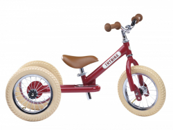 Acheter Pack vélo 2 en 1 : draisienne transformable en tricycle vintage rouge - Trybike - 139,99 € en ligne sur La Petite Epi...