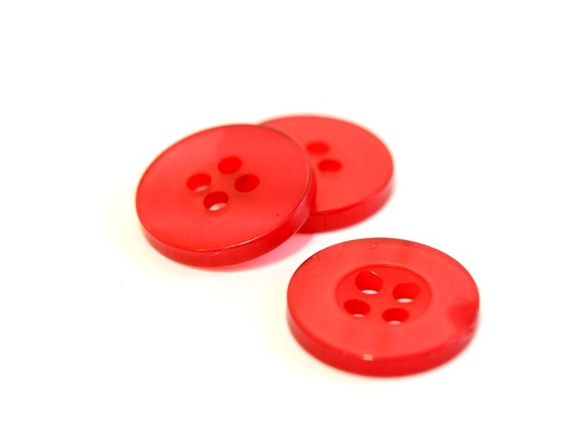 Acheter Bouton plastique 15 mm nacré rouge - 0,39 € en ligne sur La Petite Epicerie - Loisirs créatifs