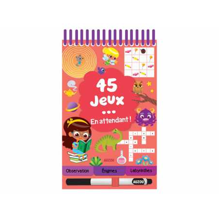 Acheter 45 jeux en attendant ! de Céline Potard - 5,95 € en ligne sur La Petite Epicerie - Loisirs créatifs