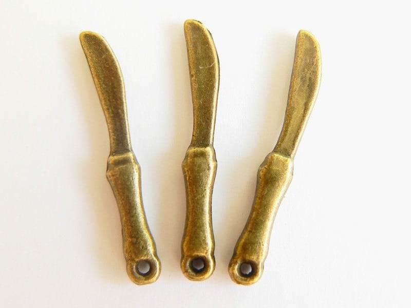 Acheter 1 Couteau - couleur bronze - 0,39 € en ligne sur La Petite Epicerie - Loisirs créatifs