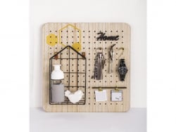 Acheter Pegboard en bois - 40 x 40 x 2,5 cm - 14,99 € en ligne sur La Petite Epicerie - Loisirs créatifs