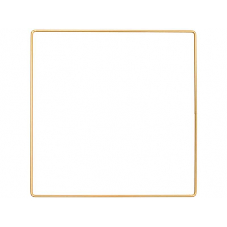 Acheter Carré en métal doré - 20 x 20 cm - 2,89 € en ligne sur La Petite Epicerie - Loisirs créatifs