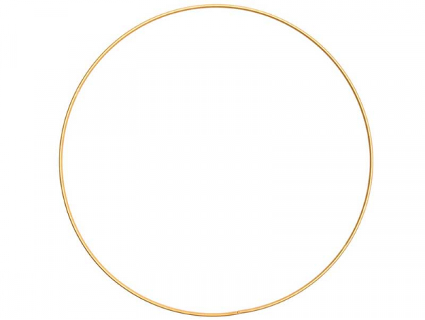 Acheter Cercle en métal doré - 25 cm - 2,89 € en ligne sur La Petite Epicerie - Loisirs créatifs