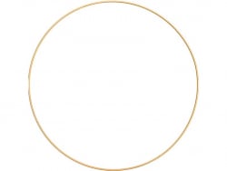 Acheter Cercle en métal doré - 30 cm - 2,69 € en ligne sur La Petite Epicerie - Loisirs créatifs