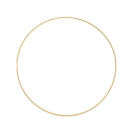 Acheter Cercle en métal doré - 30 cm - 2,99 € en ligne sur La Petite Epicerie - Loisirs créatifs