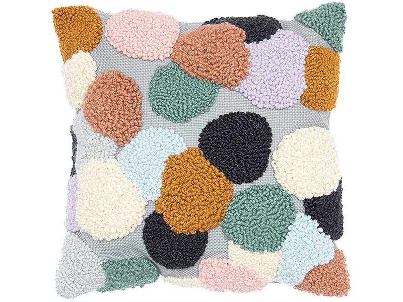 Acheter Kit punch needle - Coussin à cercles colorés - 44,99 € en ligne sur La Petite Epicerie - Loisirs créatifs