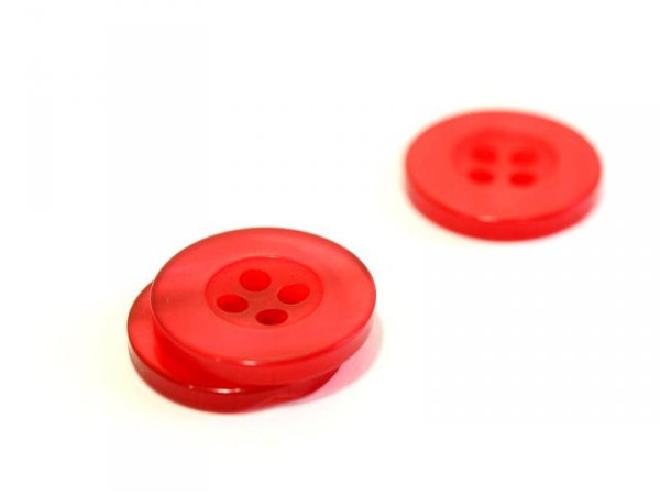 Acheter Bouton plastique 15 mm nacré rouge - 0,39 € en ligne sur La Petite Epicerie - Loisirs créatifs