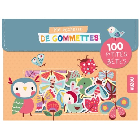 Acheter Pochette de 100 gommettes - P'tites bêtes - 5,99 € en ligne sur La Petite Epicerie - Loisirs créatifs