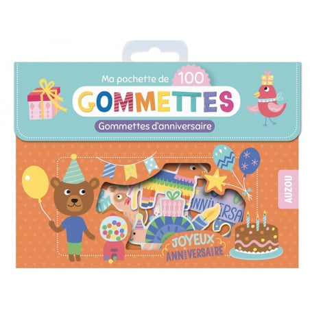 Acheter Pochette de 100 gommettes - Gommettes d'anniversaire - 4,95 € en ligne sur La Petite Epicerie - Loisirs créatifs