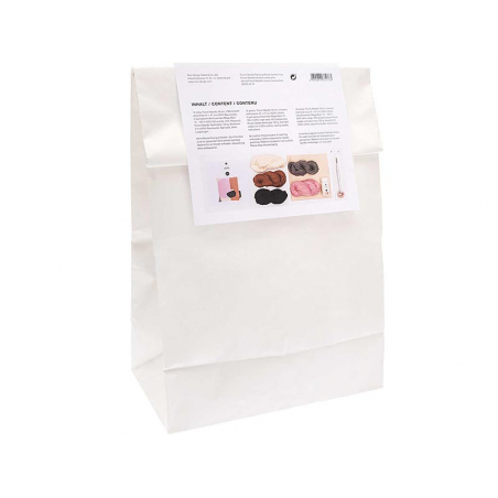 Acheter Kit punch needle - Coussin avec motifs rose/marron - 44,99 € en ligne sur La Petite Epicerie - Loisirs créatifs