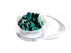 Acheter Boite de perles rondelles heishi 6 mm - cyan foncé - 2,59 € en ligne sur La Petite Epicerie - Loisirs créatifs