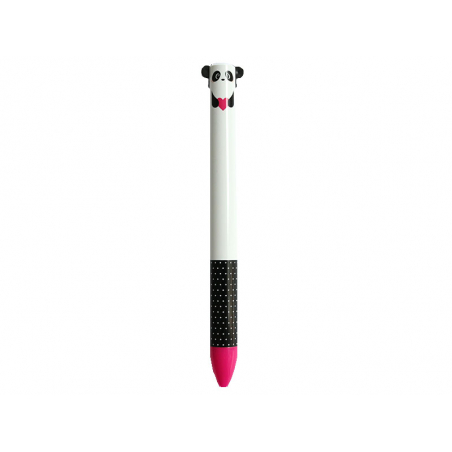 Acheter Stylo bicolore noir et rose - Panda - Legami - 1,79 € en ligne sur La Petite Epicerie - Loisirs créatifs