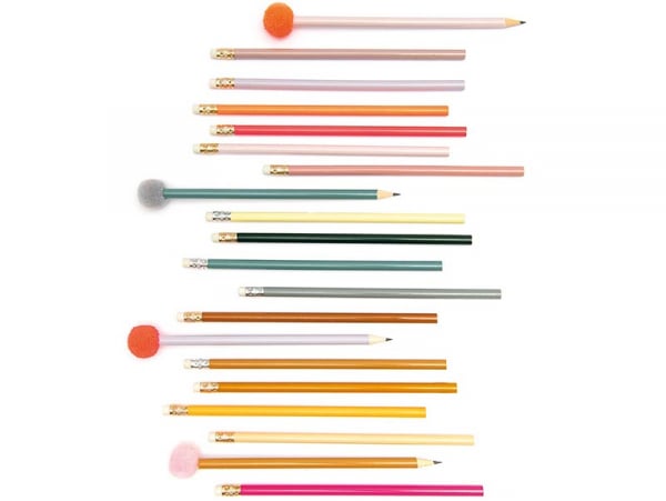 Acheter Lot de 4 crayons à papier - Rose mixe - 4,99 € en ligne sur La Petite Epicerie - Loisirs créatifs