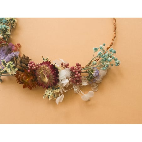Acheter KIT MKMI - Ma couronne de fleurs séchées - 18,99 € en ligne sur La Petite Epicerie - Loisirs créatifs