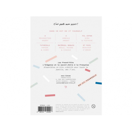 Acheter Kit porte-clés - Noeuds et torsade - Les French Kits - 13,99 € en ligne sur La Petite Epicerie - Loisirs créatifs