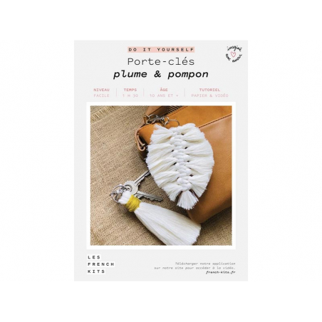 Acheter Kit porte-clés - Plume et pompon - Les French Kits - 13,99 € en ligne sur La Petite Epicerie - Loisirs créatifs
