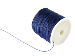 Acheter 1 m de fil de jade / fil nylon tressé 0,5 mm - bleu marine - 0,39 € en ligne sur La Petite Epicerie - Loisirs créatifs