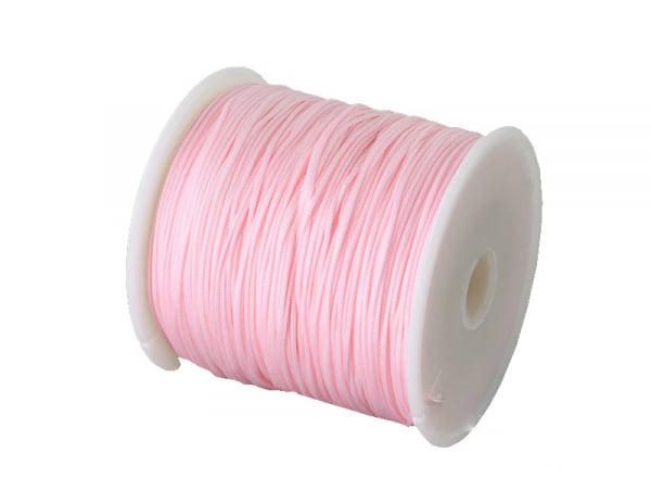 Acheter 1 m de fil de jade / fil nylon tressé 0,5 mm - rose - 0,39 € en ligne sur La Petite Epicerie - Loisirs créatifs