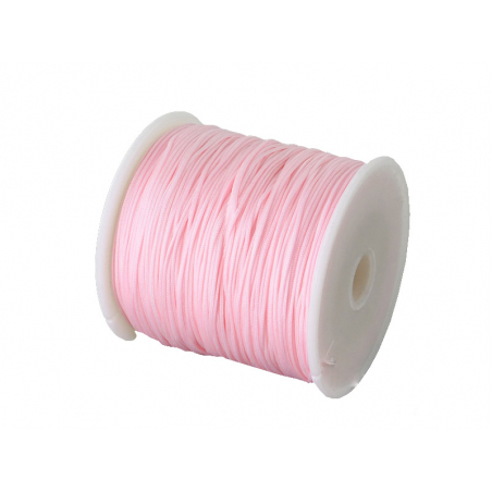 Acheter 1 m de fil de jade / fil nylon tressé 0,5 mm - rose - 0,39 € en ligne sur La Petite Epicerie - Loisirs créatifs