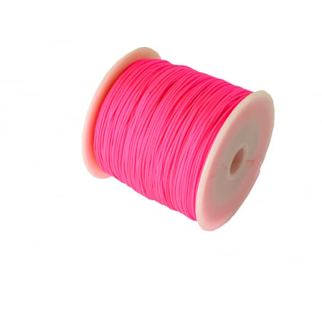 Acheter 1 m de fil de jade / fil nylon tressé 0,5 mm - rose fluo - 0,39 € en ligne sur La Petite Epicerie - Loisirs créatifs